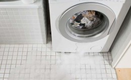 علت نشتی آب از زیر لباسشویی دوو